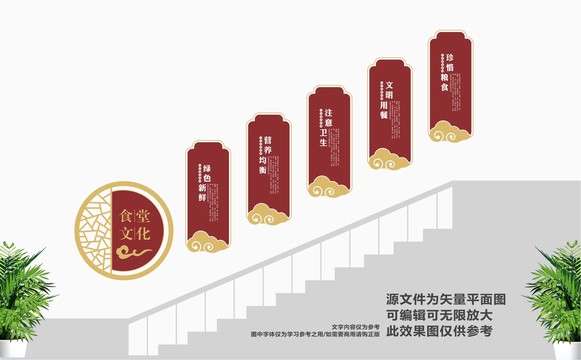 食堂楼道文化