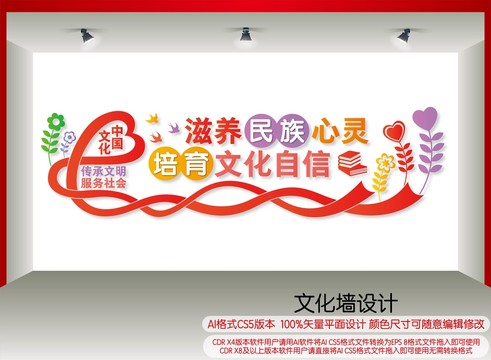 圖書館文化墻