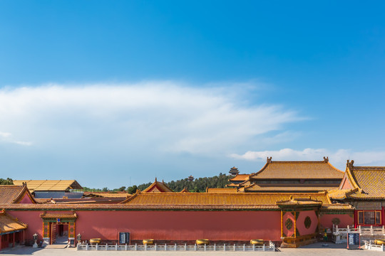 北京故宫建筑风景