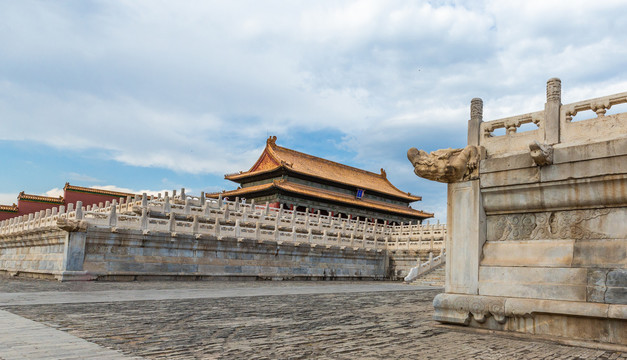 北京故宫建筑风景