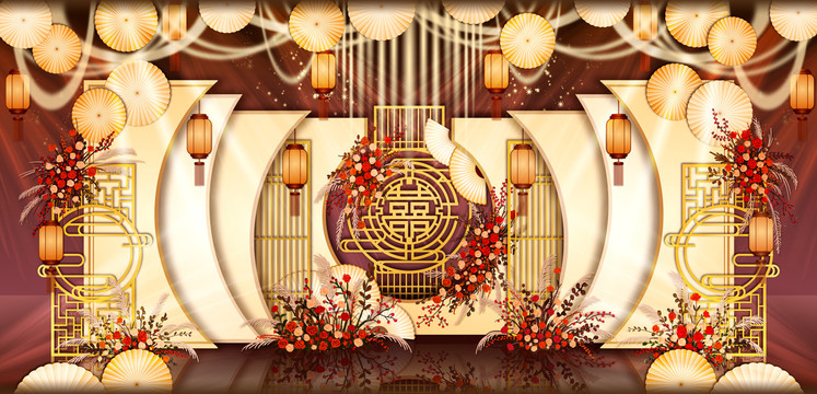 新中式婚禮設(shè)計