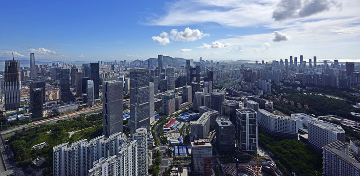 深圳南山区全景