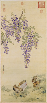 許佑藤花乳雞圖