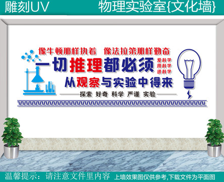 物理室文化墻