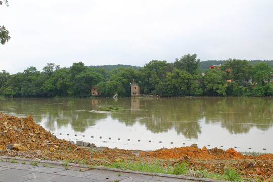 江河洪水水位