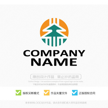 一棵樹圖形LOGO