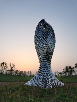 上海之鱼雕塑