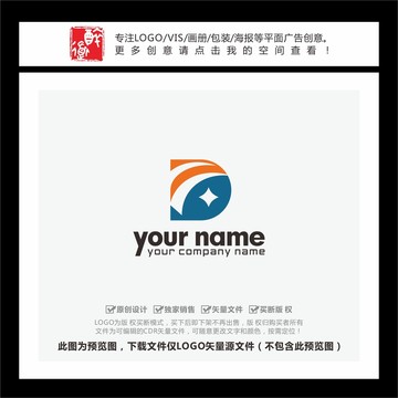 DF字母古钱币金融投资LOGO