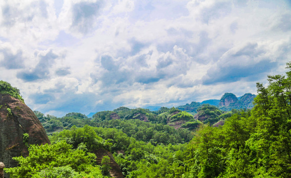 群山远山风光