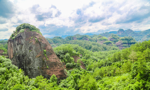 远山群山风光