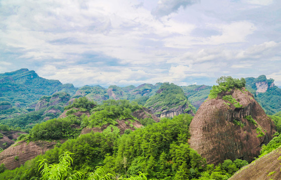 群山远山风光