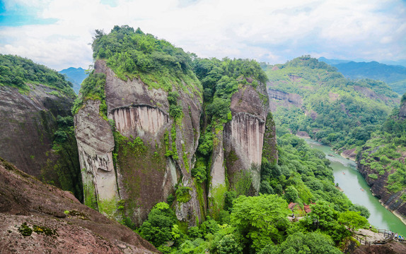 自然山水风光