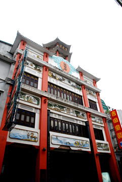 广州步行街建筑
