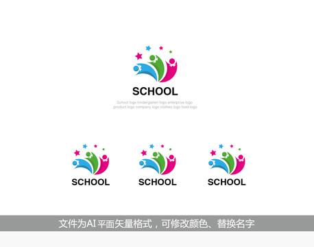 学校标志logo