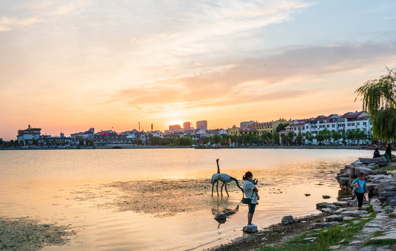 东昌湖风光