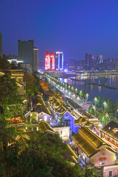 重庆南滨路夜景