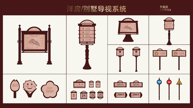 高端豪宅導視