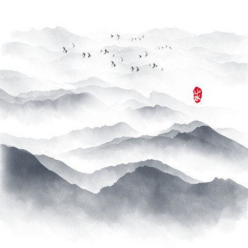 水墨山水
