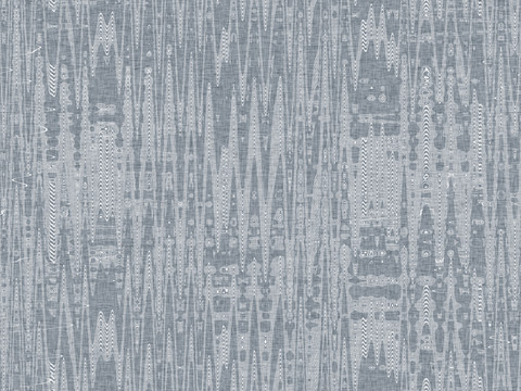 灰色抽象波紋地毯