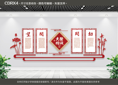 中醫文化墻
