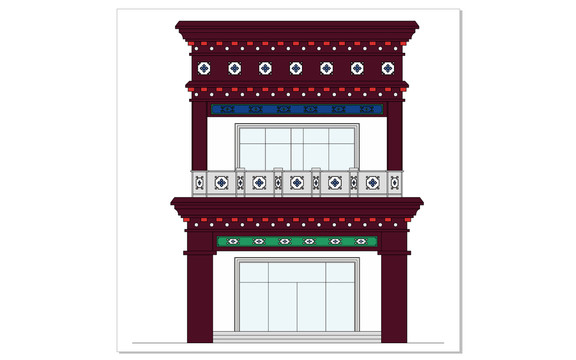 藏式建筑