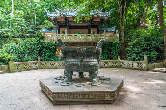 无锡太湖大觉湾建筑风景