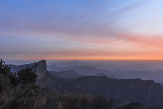 中国山西武乡板山风光