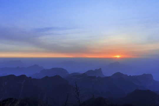 中国山西武乡板山风光