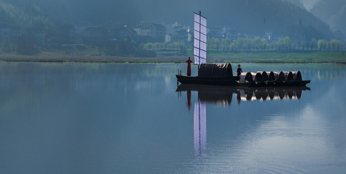 中国湖北神农架大九湖湿地公园