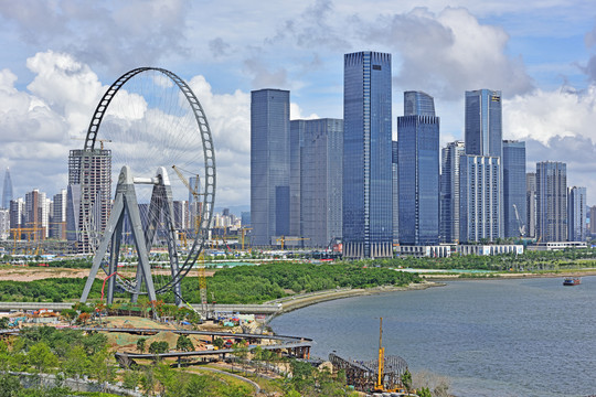 深圳前海建设场景