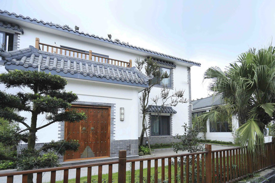 新中式唐语砖雕别墅装设计