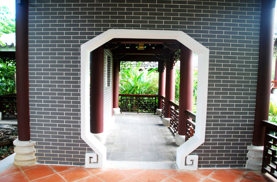 中式方门