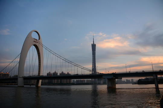 猎德大桥与广州塔