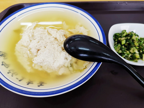 陕南美食菜豆腐