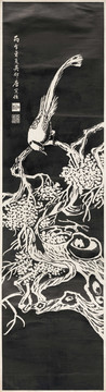 唐寅花鳥(niǎo)拓片