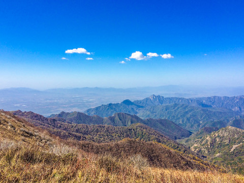 海坨山秋景