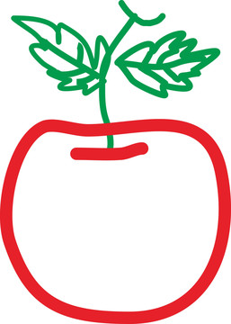 蘋(píng)果矢量圖
