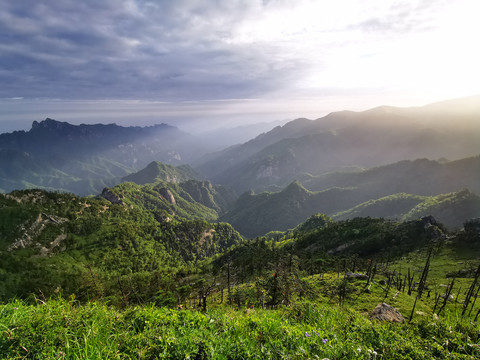 鹿角梁美景