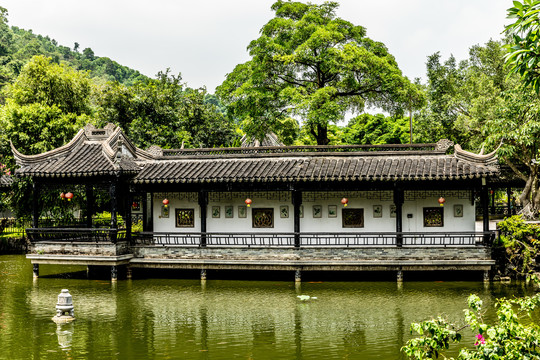 广东省中山詹园古建筑