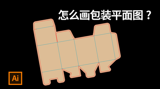 包裝盒平面圖