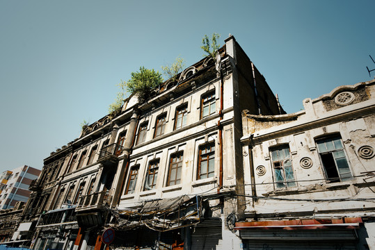 哈尔滨巴洛克建筑老照片