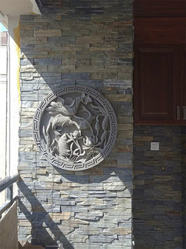 古代吉祥寓意唐语砖雕影壁墙照壁