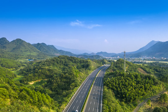 美丽的山区风光