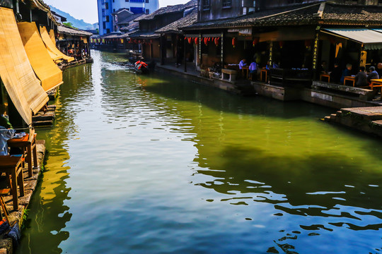 浙江安昌古镇河道