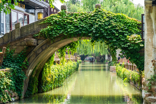 苏州周庄古镇建筑风景