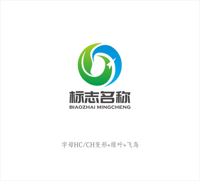 HC字母LOGO設(shè)計(jì)
