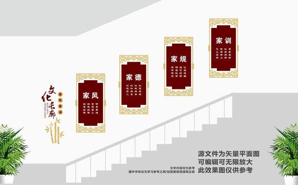 家風(fēng)家訓(xùn)樓道