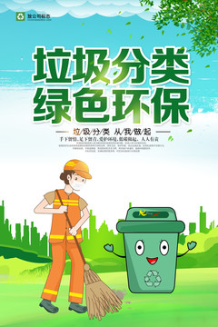 垃圾分類海報