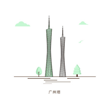 广州塔插图