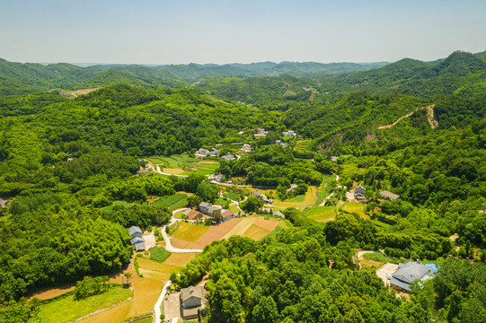 山区风光航拍